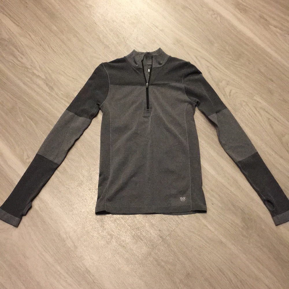 Forever 21 Quarter Zip Workout Top